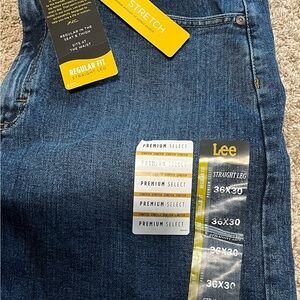 Lee Men's Premium Select Straight Leg Jeans - Deep Blue
